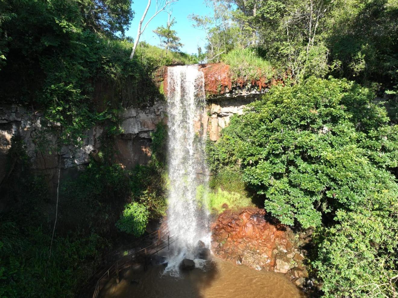 Cachoeira 3 Quedas Brotas Exterior foto